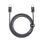 Cavo USB-C a USB-C Baseus Dynamic Series 2 m 100 W 480 Mbps intrecciato nero Cavo USB-C a USB-C Baseus Dynamic Series 2 m 100 W 480 Mbps intrecciato nero