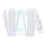 Cable Baseus Picogo Magnético USB-C 240W 1m Blanco autoenrollable