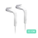 Cable Ethernet Ubiquiti UniFi Cat6 0,1 m RJ-45 U/UTP Blanco alto rendimiento Cable Ethernet Ubiquiti UniFi Cat6 0,1 m RJ-45 U/UTP Blanco alto rendimiento