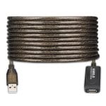 Cable USB Amplificador Ewent EW1013 5m USB 2.0 Tipo A a A Negro