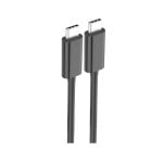 Cable USB-C Ewent EC1035 1m USB 2.0 cobre completo negro transferencia y carga