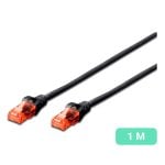 Ewent Im1008 Cat.6 U/utp Netzwerkkabel 1m schwarz Ewent Im1008 Cat.6 U/utp Netzwerkkabel 1m schwarz