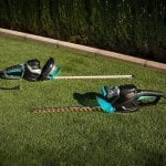 Cortasetos Cecotec TitaniumSword 610 XL cuchillas titanio mando rotatorio 61 cm