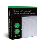 Filtro de carbón activo MeacoDry Arete pack 3 para deshumidificadores 10L y 12L