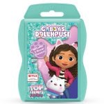 Juego de Cartas Winning Moves Top Trumps Junior Gabby″s Dollhouse Edición Infantil Compacto