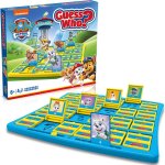 Winning Moves Adivinha Quem é o jogo de tabuleiro Patrulha Pata multilingue para 2 jogadores + 6 anos