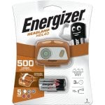 Linterna Frontal Energizer 500 lúmenes Pilas Peso Ligero Ajuste Luminosidad Linterna Frontal Energizer 500 lúmenes Pilas Peso Ligero Ajuste Luminosidad