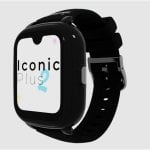 SaveFamily Iconic Plus 2 4G GPS 1.78" Full HD Schwarz Einheitsgröße IP67 SOS Kindergesundheit