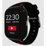 SaveFamily Iconic Plus 2 4G GPS WiFi 1,78'' Écran Tactile Noir Rouge Taille Unique IP67