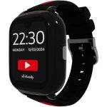 SaveFamily Iconic Plus 2 4G GPS 1.78" Touch Preto/Vermelho Tamanho Único IP67 SOS