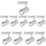 Foco de Carril JANDEI LED COB 40W 2700 lúmenes 6000K Ángulo 45º Cilíndrico