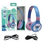 Auricular Bluetooth Lexibook Azul Micro Limitador 85dB Plegable Ajustable Infantil