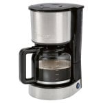 Clatronic KA 3808 1.5L 12-14 tazze Macchina per caffè americano in acciaio inox con protezione antigoccia