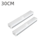 Luz para Armario JANDEI 30cm LED Sensor Movimiento USB 3000K Blanco Cálido Brillo Ajustable