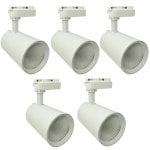 Foco LED Carril Monofásico 30W Blanco JANDEI COB 220V