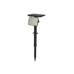 Luz Solar Pica Orientable JANDEI 2W IP65 3000K/6000K 4 Modos ABS/PC Negro
