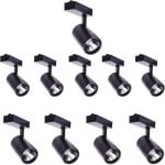 Foco de carril JANDEI LED COB 40W 2700lm 45° 6000K blanco frío cuerpo cilindro