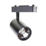 Faretto da binario JANDEI LED COB 40W 2700lm 45° 6000K cilindrico bianco