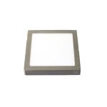 Downlight LED JANDEI JND-78721N 18W 4000K Cuadrado 225x225mm Difusor Translucido Aluminio Acero