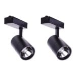 Foco de carril JANDEI LED COB 40W 2700lm 45º 6000K Cilíndrico Vida útil 35000h