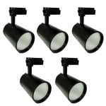 Foco LED COB 30W JANDEI Monofásico Carril 220V Negro Alto Rendimiento Lumínico