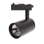 Faretto da binario JANDEI LED COB 30W 2200lm 6000K cilindrico 45°