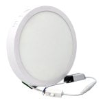Placa Circular LED JANDEI 21cm CCT 3000K-4200K-6000K Difusor Aluminio Empotrable
