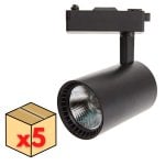 Foco de carril JANDEI LED COB 30W 2200lm 6000K 45º blanco frío