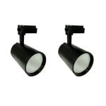 Foco LED COB 30W JANDEI Monofásico Carril Electrif. 220V Negro Alto Rendimiento