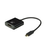 Ewent EW9825 USB Typ C auf DisplayPort Adapter 0,15m Stecker-Buchse Rechts Ewent EW9825 USB Typ C auf DisplayPort Adapter 0,15m Stecker-Buchse Rechts