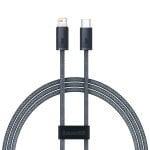 Cable Baseus Dynamic 1 m Lightning a USB C Gris, Macho-Macho Cable Baseus Dynamic 1 m Lightning a USB C Gris, Macho-Macho
