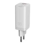 1Life 65W GaN Universal-Netzteil Modell 1IFEPAXPRESS65GAN Weiß Compact 1Life 65W GaN Universal-Netzteil Modell 1IFEPAXPRESS65GAN Weiß Compact