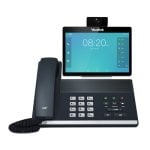 Téléphone IP Yealink SIP-VP59 gris 8 pouces IPS 1000 contacts, montage mural/de bureau