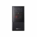 Baseus PowerCombo Torre de Carga com 2xUSB-C, Carregamento Rápido e Proteção Abrangente Preto Baseus PowerCombo Torre de Carga com 2xUSB-C, Carregamento Rápido e Proteção Abrangente Preto