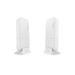 Mikrotik RBWAPG-60ADKIT Access Point 1000 Mbit/s PoE LAN Gigabit Weiß 5W