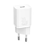 Chargeur Baseus CCSUP-J02 1x USB-C universel secteur blanc Chargeur Baseus CCSUP-J02 1x USB-C universel secteur blanc