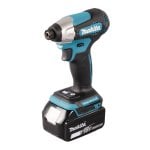 Avvitatore a impulsi senza spazzole Makita DTD157Z 3000 giri/min, batteria da 1/4″ e 18 V Avvitatore a impulsi senza spazzole Makita DTD157Z 3000 giri/min, batteria da 1/4″ e 18 V