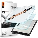 Protector de pantalla Spigen EZ FIT GLAS.tR Tesla Model 3 Vidrio templado 9H Transparente