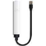 Iniettore PoE Ubiquiti INS-8023AF-O 10/100 Mbps 18V 0.7A Nero Bianco