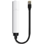 Injecteur PoE Ubiquiti INS-8023AF-O 10/100 Mbps 18 V 0,7 A, noir et blanc