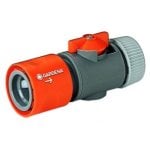 Connettore rapido Gardena 02942-20 Grigio e Arancione 1 Pezzo Funzionalità Ottimizzata