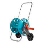 Gardena 18500-20 Haspeltrommel schwarz blau Edelstahl funktional Gardena 18500-20 Haspeltrommel schwarz blau Edelstahl funktional