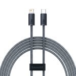 Baseus Dynamic 2m Lightning USB-C Stecker-Stecker-Kabel Grau Baseus Dynamic 2m Lightning USB-C Stecker-Stecker-Kabel Grau