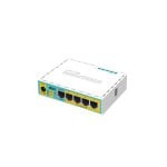 Mikrotik hEX PoE Lite Ethernet WAN 10/100Mbps Router PoE Compacto Branco Mikrotik hEX PoE Lite Ethernet WAN 10/100Mbps Router PoE Compacto Branco