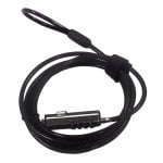 Cable de seguridad Ewent EW1238 Nano Combinación 4 dígitos Acero Zinc 1,8m Negro Cable de seguridad Ewent EW1238 Nano Combinación 4 dígitos Acero Zinc 1,8m Negro