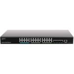 Commutateur rackable Gigabit PoE L3 24 ports géré Grandstream Networks GWN7813P