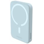 Baseus PPCX130003 Power Bank con ricarica wireless da 6000 mAh e 20 W, blu Baseus PPCX130003 Power Bank con ricarica wireless da 6000 mAh e 20 W, blu