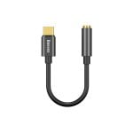 Adaptador Baseus CATL54-01 Tipo C para 3,5 mm Preto Alta Fidelidade e Compatibilidade Universal Adaptador Baseus CATL54-01 Tipo C para 3,5 mm Preto Alta Fidelidade e Compatibilidade Universal