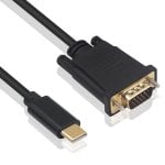 USB-C-auf-VGA-Adapterkabel Ewent EC1052 1,8 m Full HD 60 Hz mit DP Alt-Modus USB-C-auf-VGA-Adapterkabel Ewent EC1052 1,8 m Full HD 60 Hz mit DP Alt-Modus