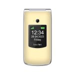 Beafon SL605 Single-SIM Klapphandy 2,4″ Bluetooth 800mAh Champagner Beafon SL605 Single-SIM Klapphandy 2,4″ Bluetooth 800mAh Champagner